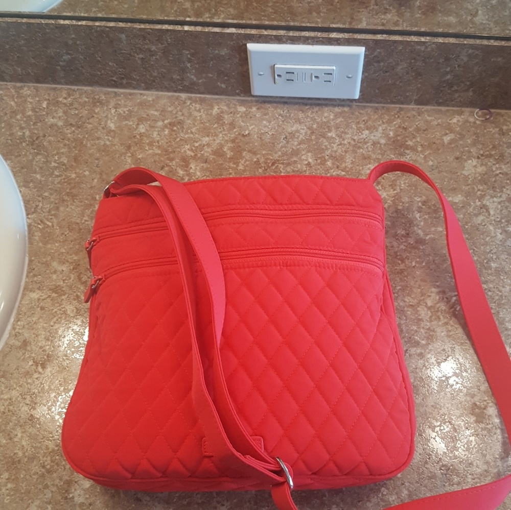 Red Vera Bradley crossbody